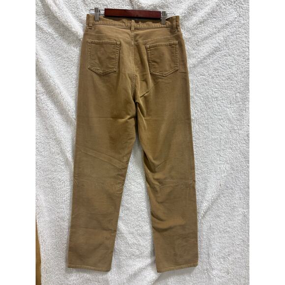 Eddie Bauer Natural Fit Corduroy Pants Women’s 10T Tan Stretch Straight Casual - Picture 3 of 8